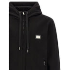 Dolce & Gabbana Black Cotton Sweatshirt