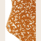 Kiton Brown Polyamide One-Piece Swimsuit