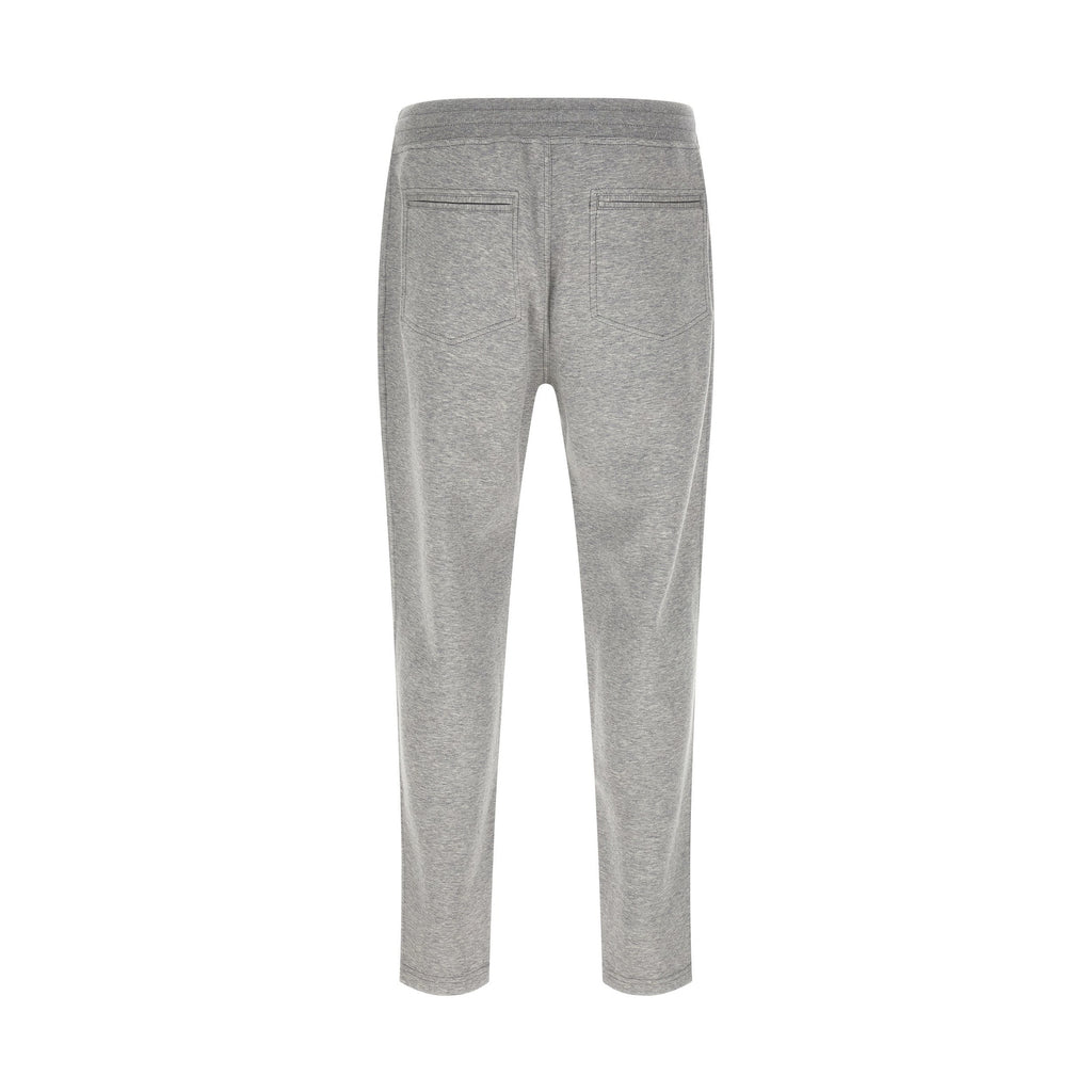 Brunello Cucinelli Gray Cotton Athletic Pants