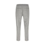 Brunello Cucinelli Gray Cotton Athletic Pants