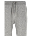 Brunello Cucinelli Gray Cotton Athletic Pants