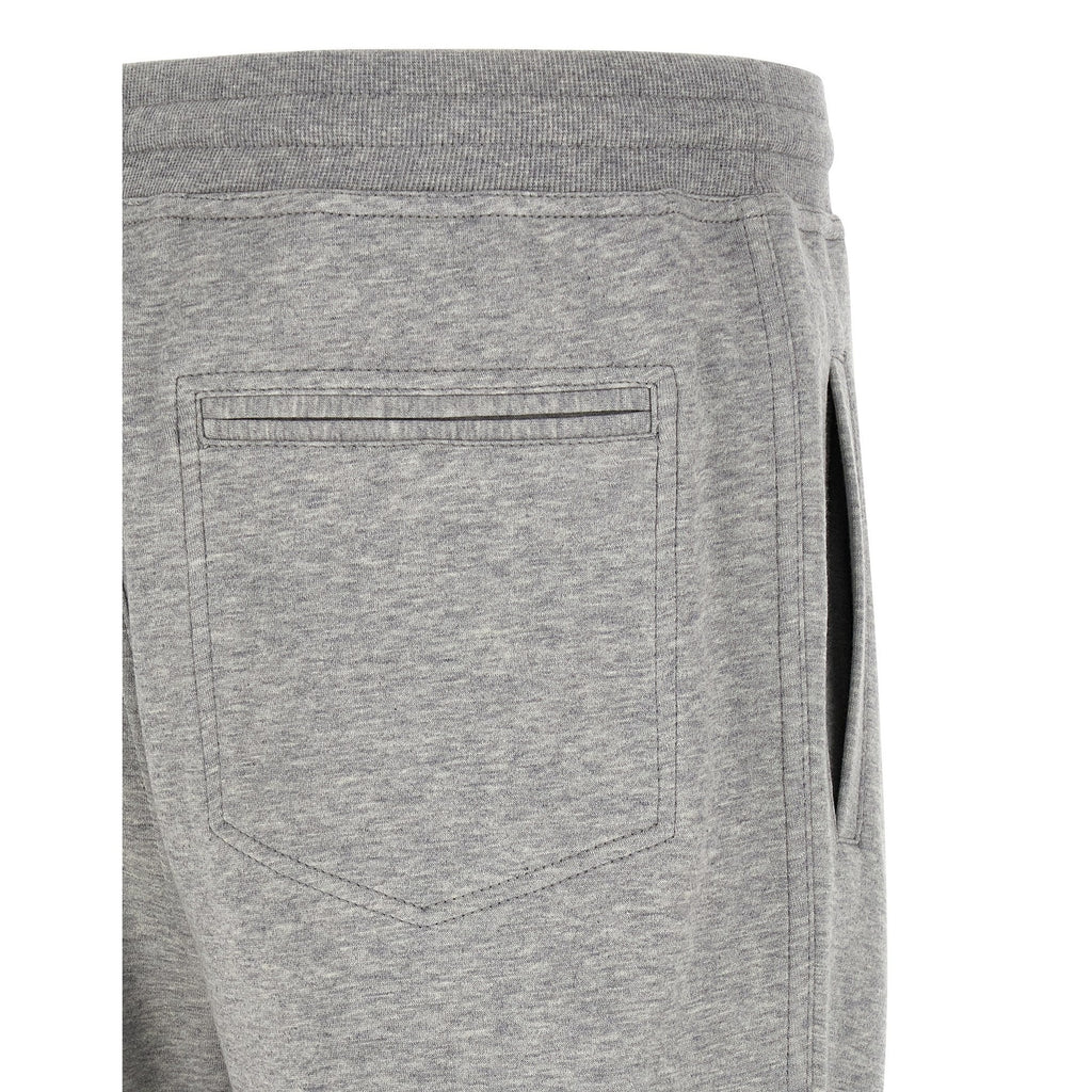 Brunello Cucinelli Gray Cotton Athletic Pants
