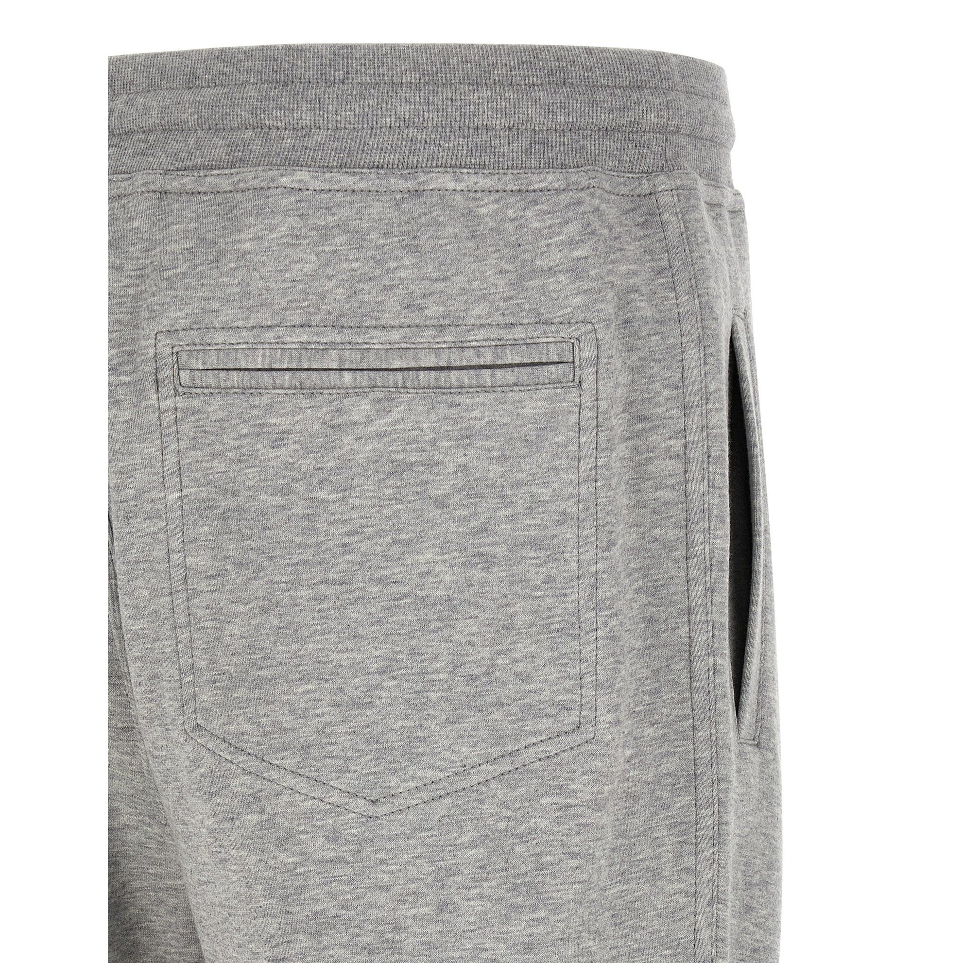 Brunello Cucinelli Gray Cotton Athletic Pants