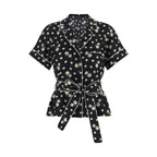 Dolce & Gabbana Black Silk Blouse