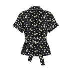 Dolce & Gabbana Black Silk Blouse