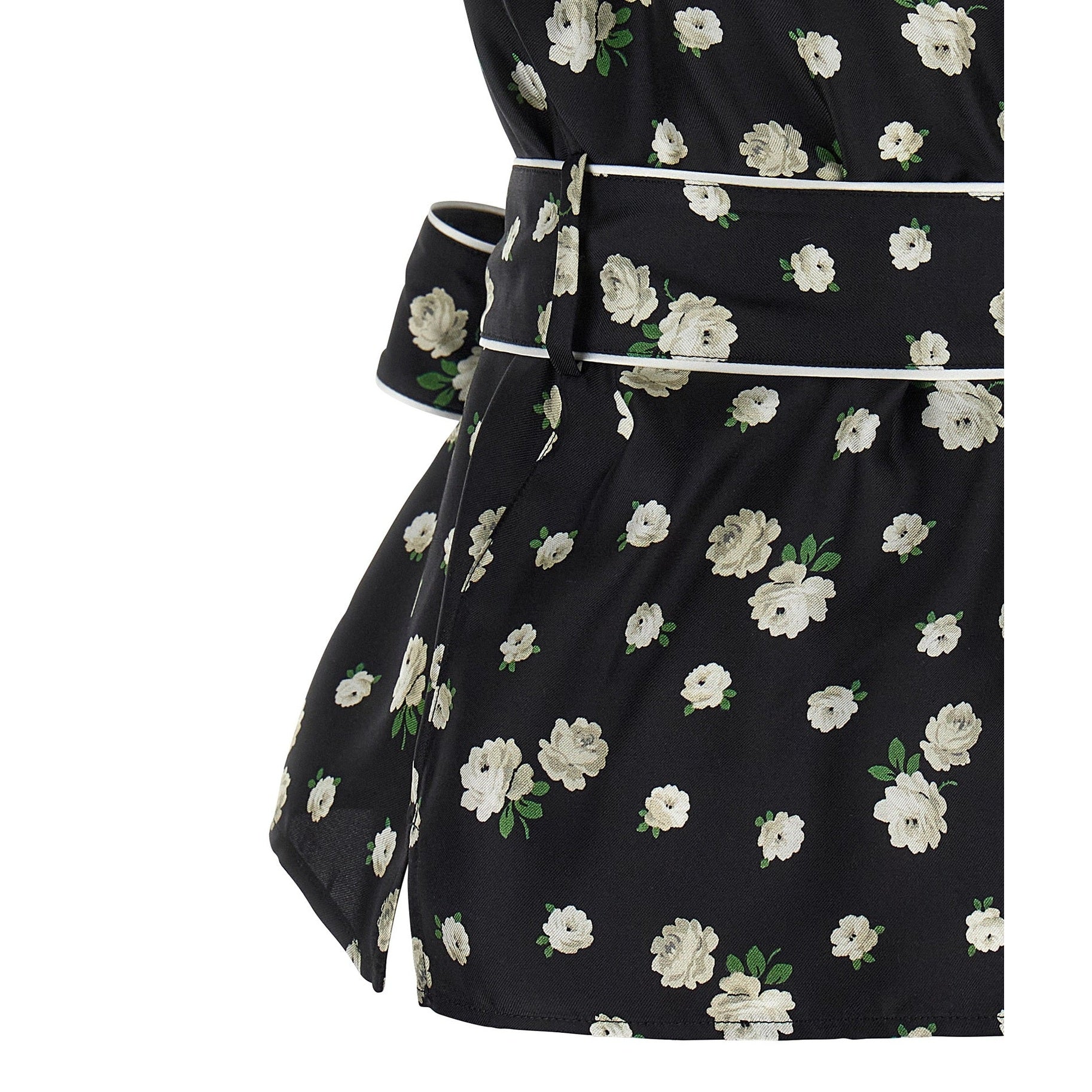 Dolce & Gabbana Black Silk Blouse