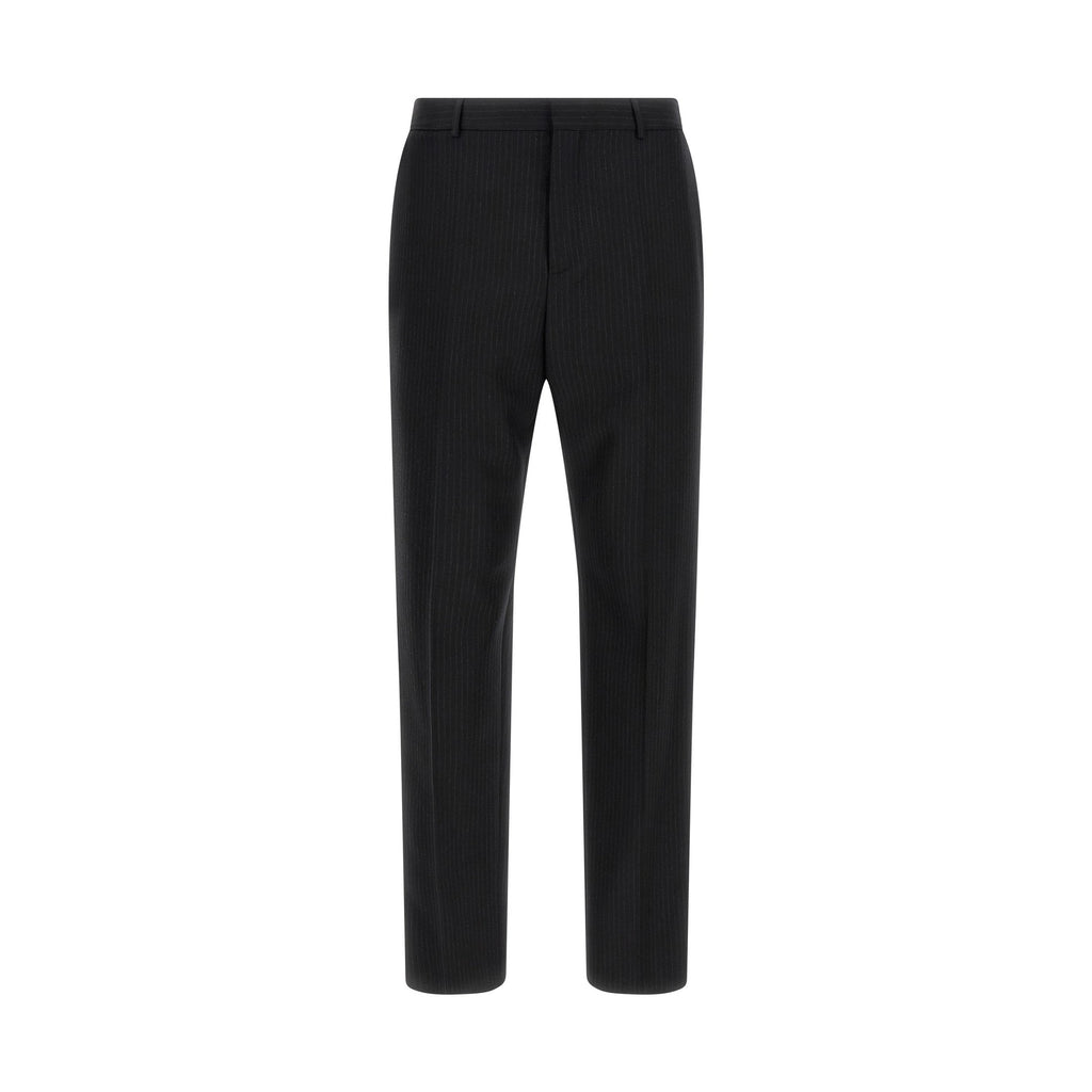 Saint Laurent Black Wool Dress Pants