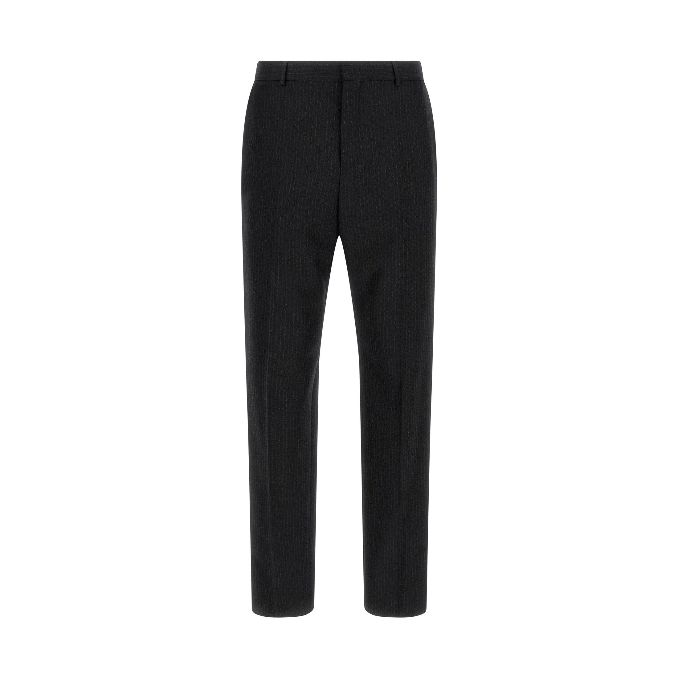 Saint Laurent Black Wool Dress Pants