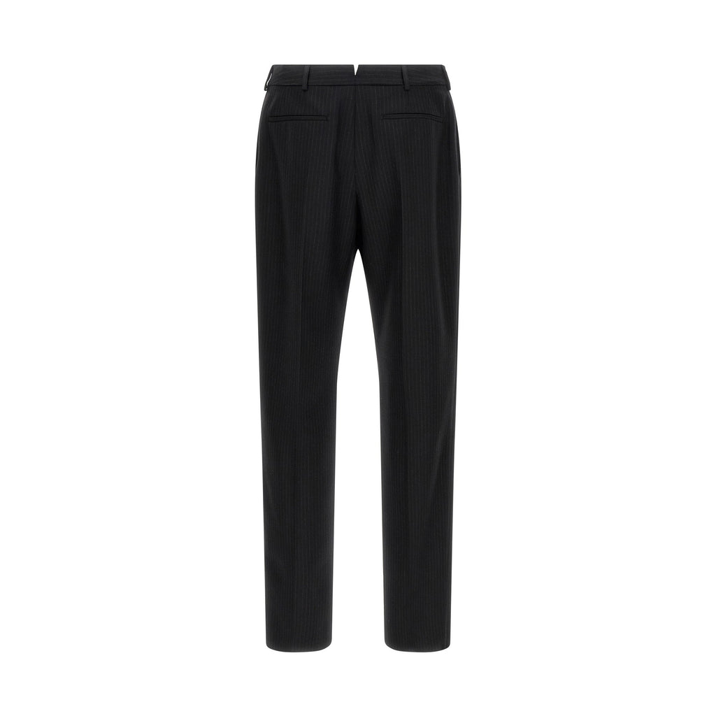 Saint Laurent Black Wool Dress Pants