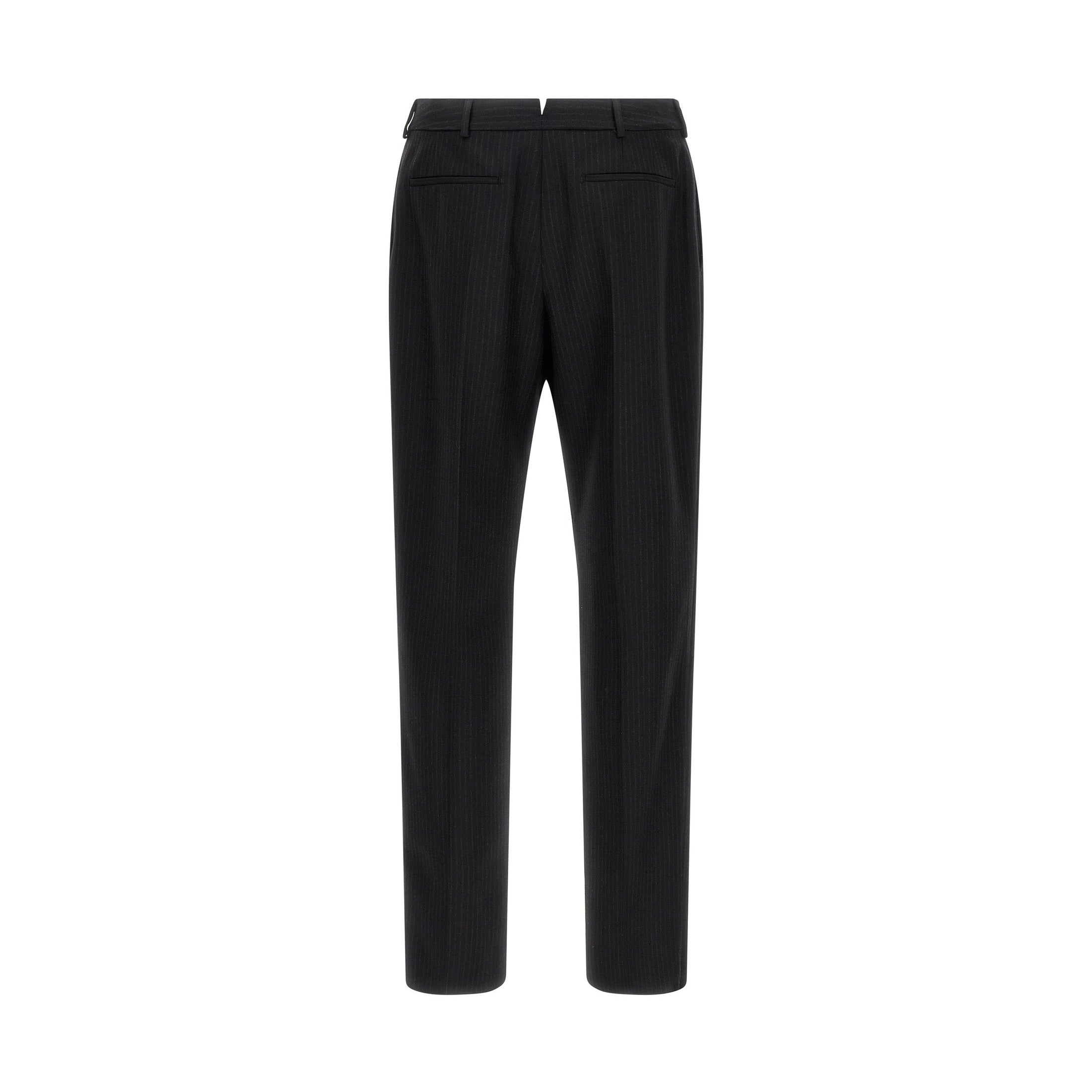 Saint Laurent Black Wool Dress Pants