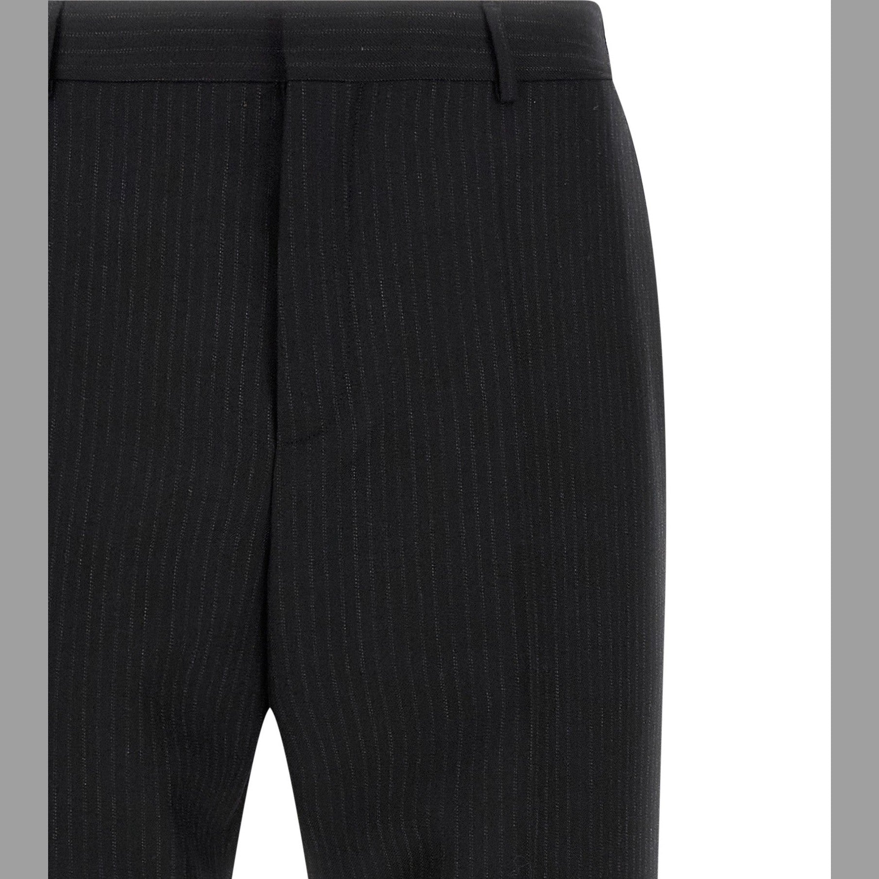 Saint Laurent Black Wool Dress Pants