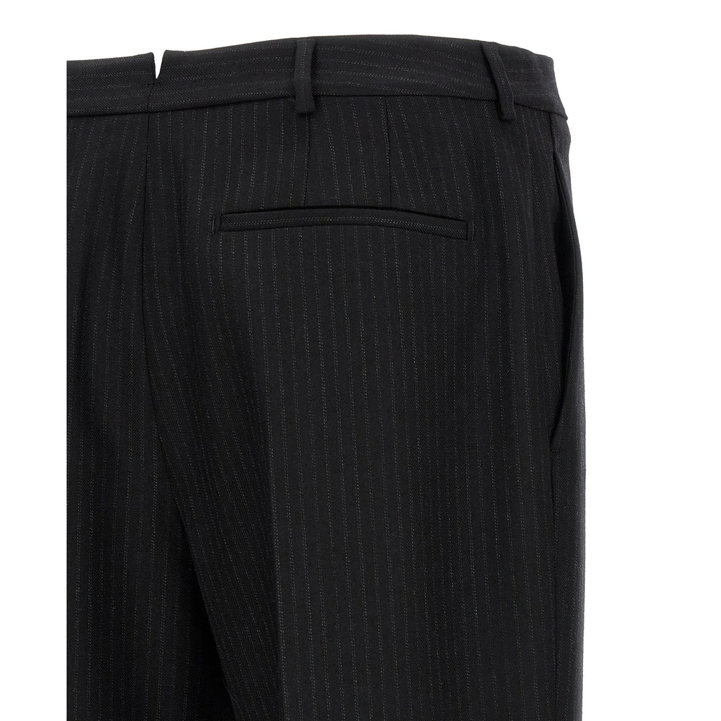 Saint Laurent Black Wool Dress Pants