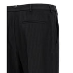 Saint Laurent Black Wool Dress Pants
