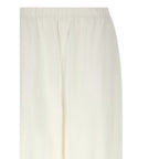Max Mara White Linen Casual Pants