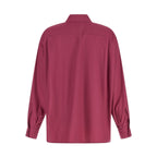 Max Mara Fuchsia Cotton Blouse