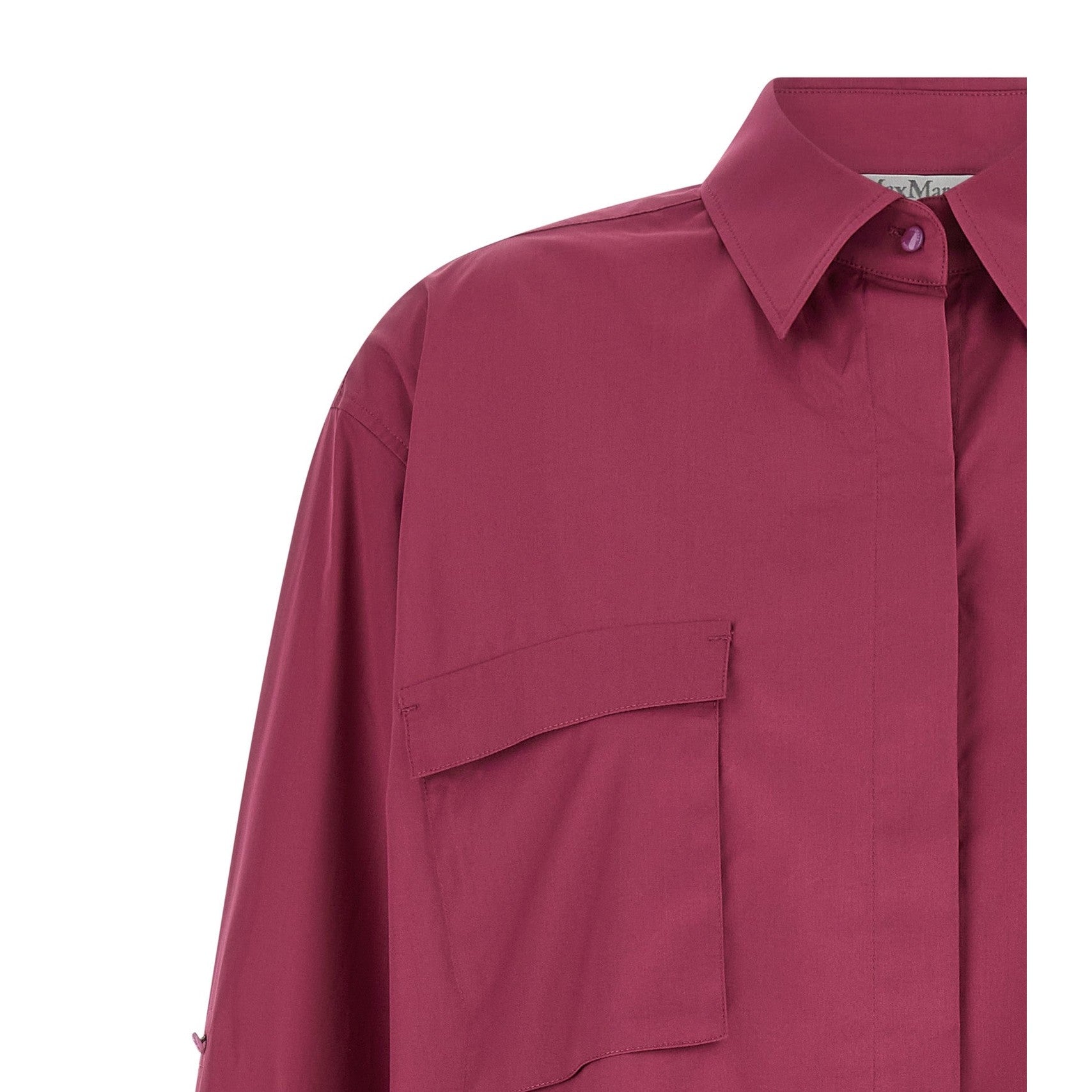 Max Mara Fuchsia Cotton Blouse