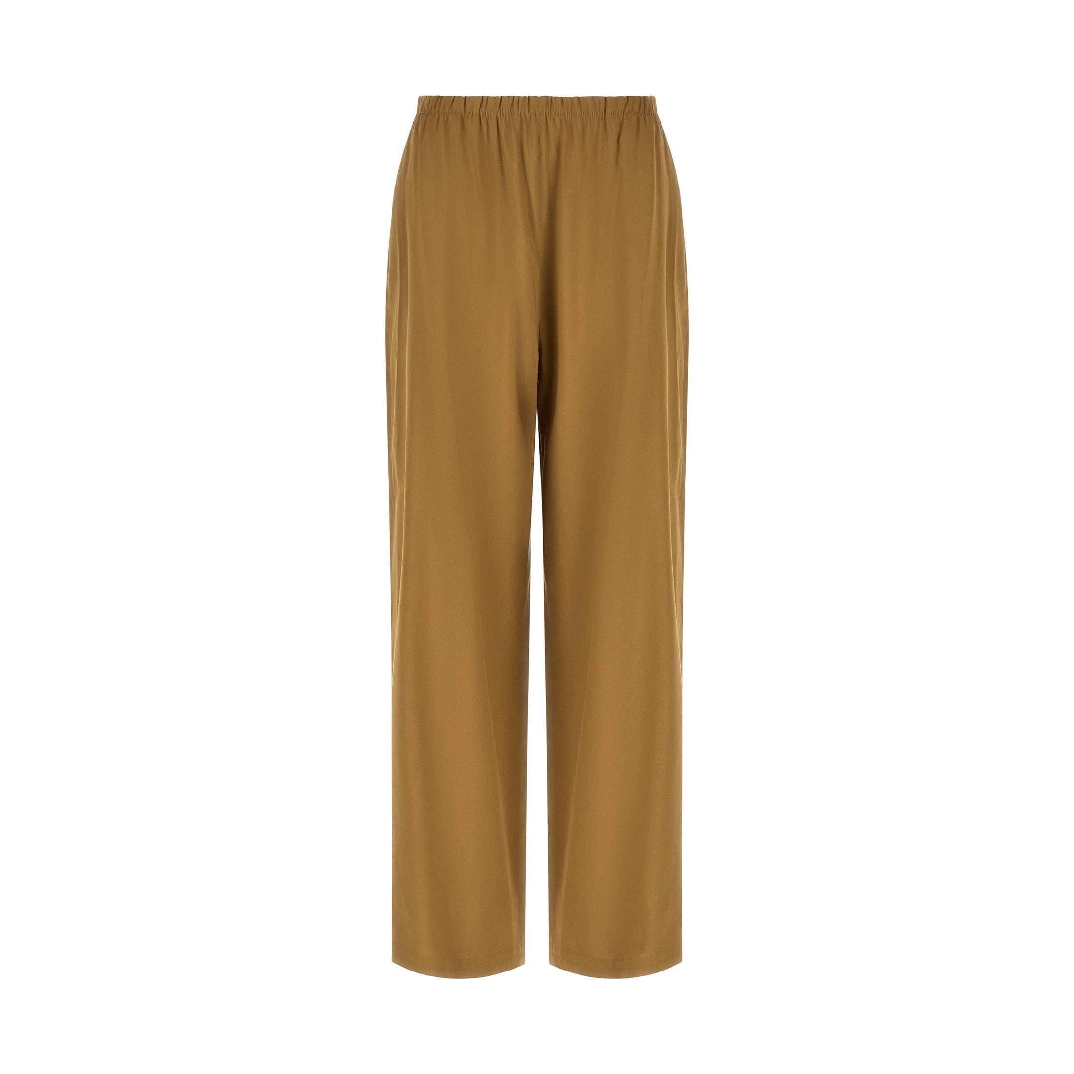 Max Mara Beige Linen Casual Pants