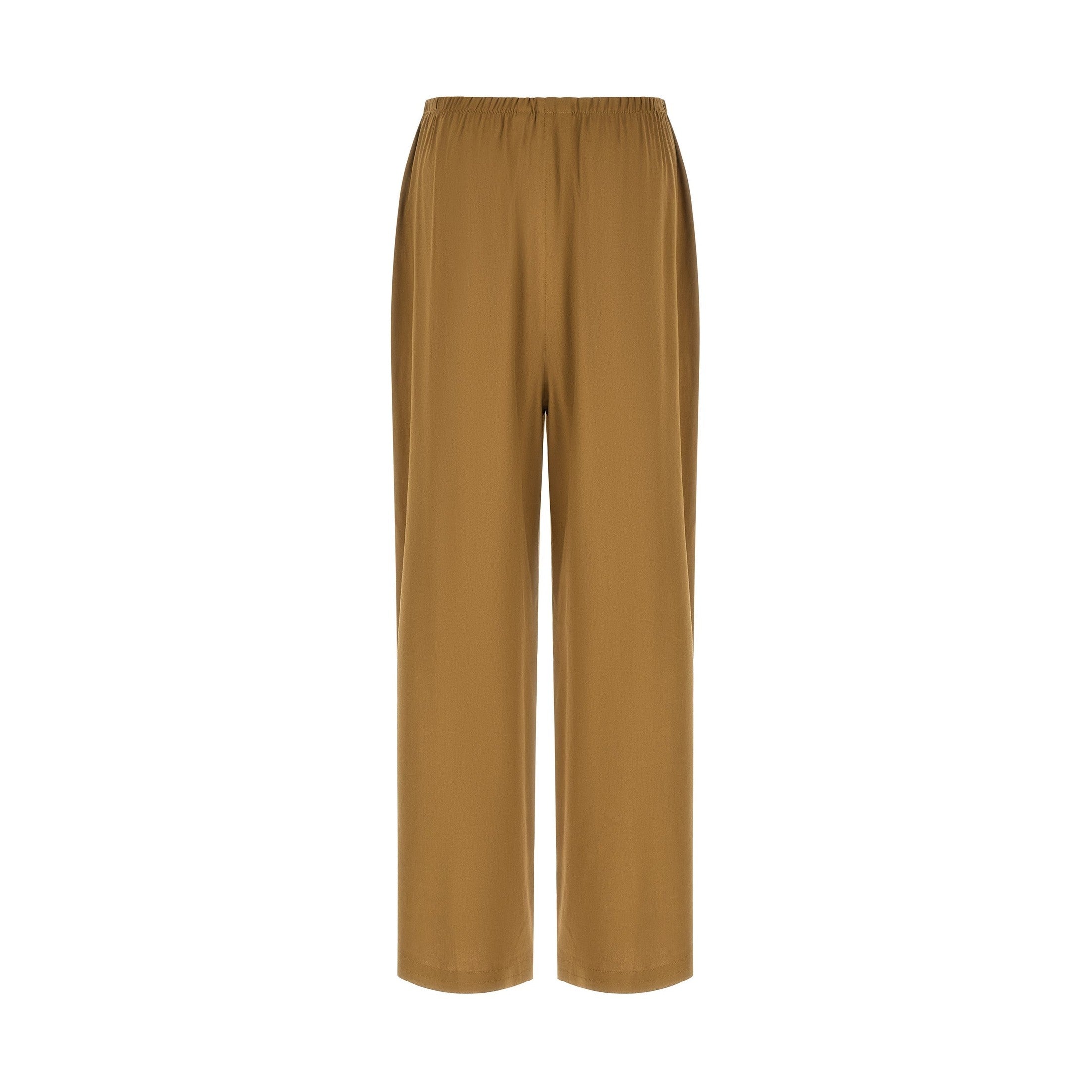 Max Mara Beige Linen Casual Pants