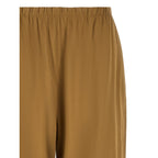 Max Mara Beige Linen Casual Pants