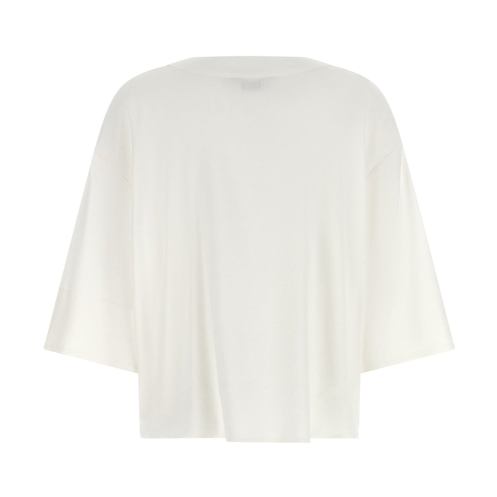 Max Mara White Linen Blouse