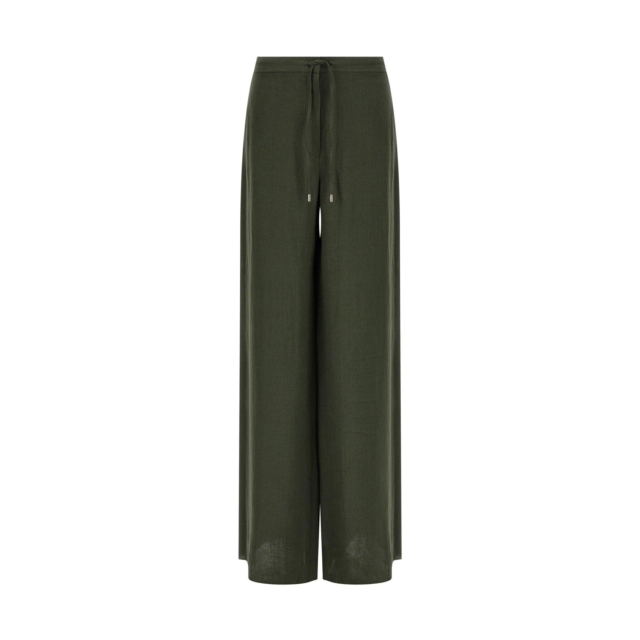 Max Mara Bicolor Linen Casual Pants