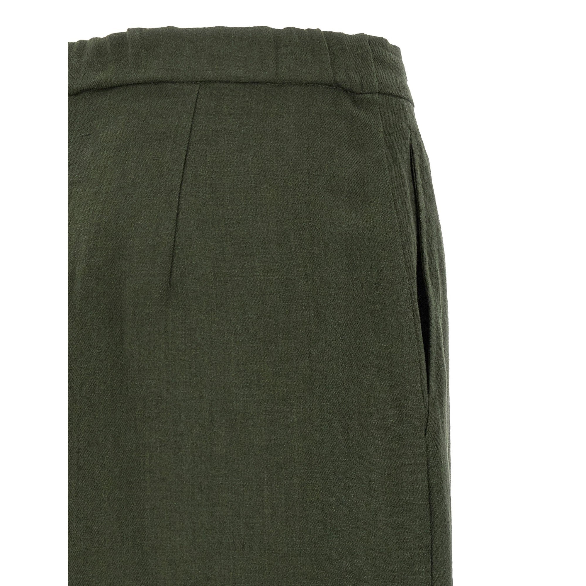 Max Mara Bicolor Linen Casual Pants