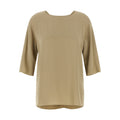 Max Mara Beige Silk Blouse
