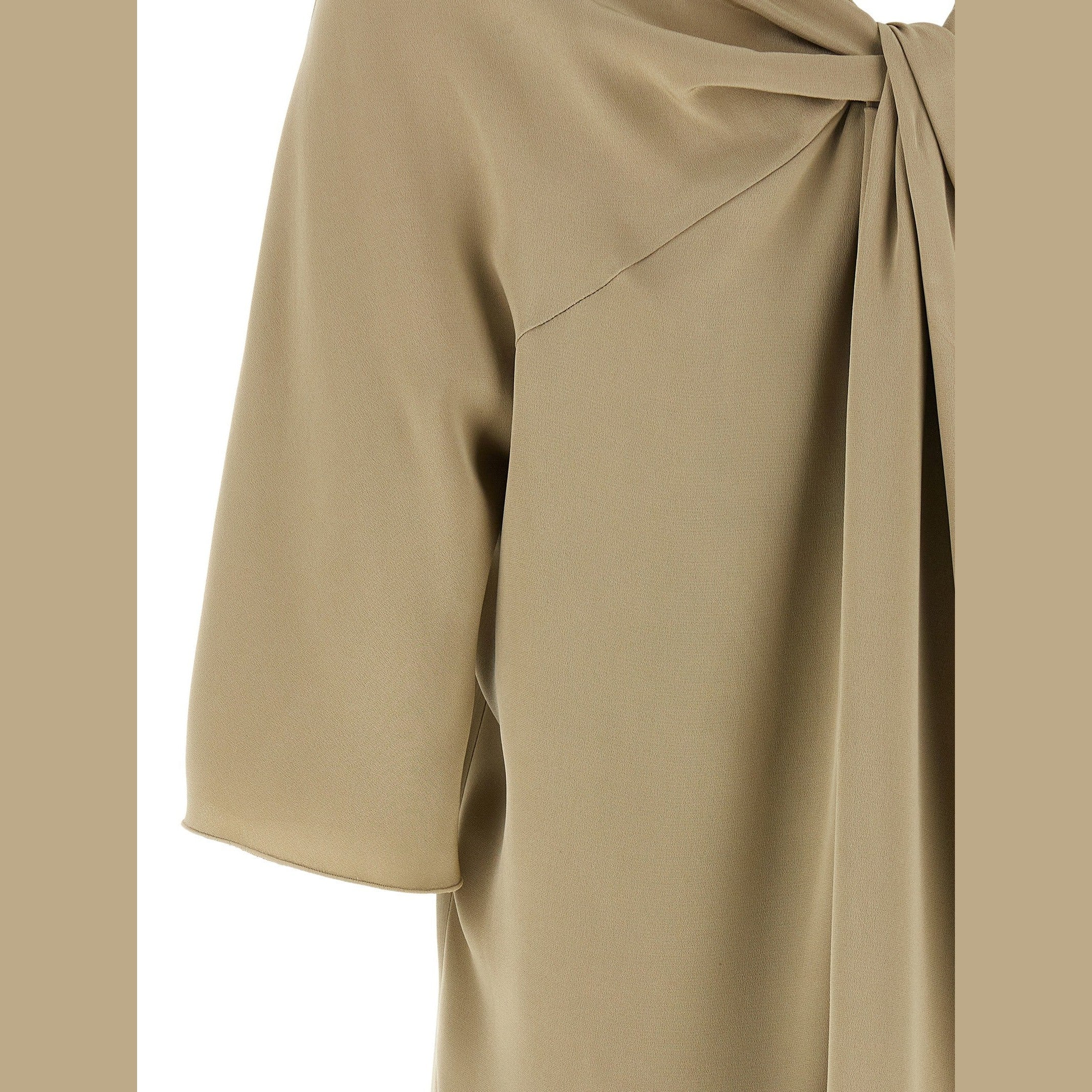 Max Mara Beige Silk Blouse