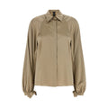 Max Mara Beige Silk Blouse