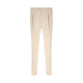 Brunello Cucinelli White Cotton Casual Pants