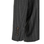 Brunello Cucinelli Gray Virgin Wool Blazer