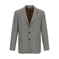 Brunello Cucinelli Gray Virgin Wool Blazer