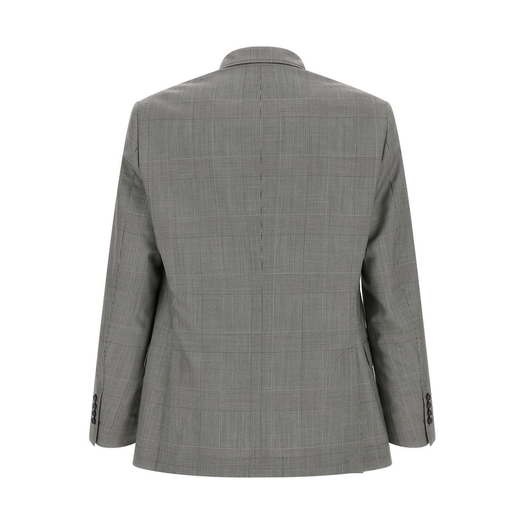Brunello Cucinelli Gray Virgin Wool Blazer