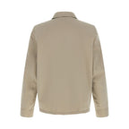 Brunello Cucinelli Gray Polyester Full-Length Jacket