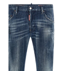 Dsquared² Blue Cotton Relaxed Fit Jeans