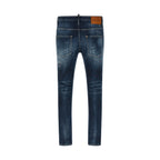 Dsquared² Blue Cotton Jeans Denim