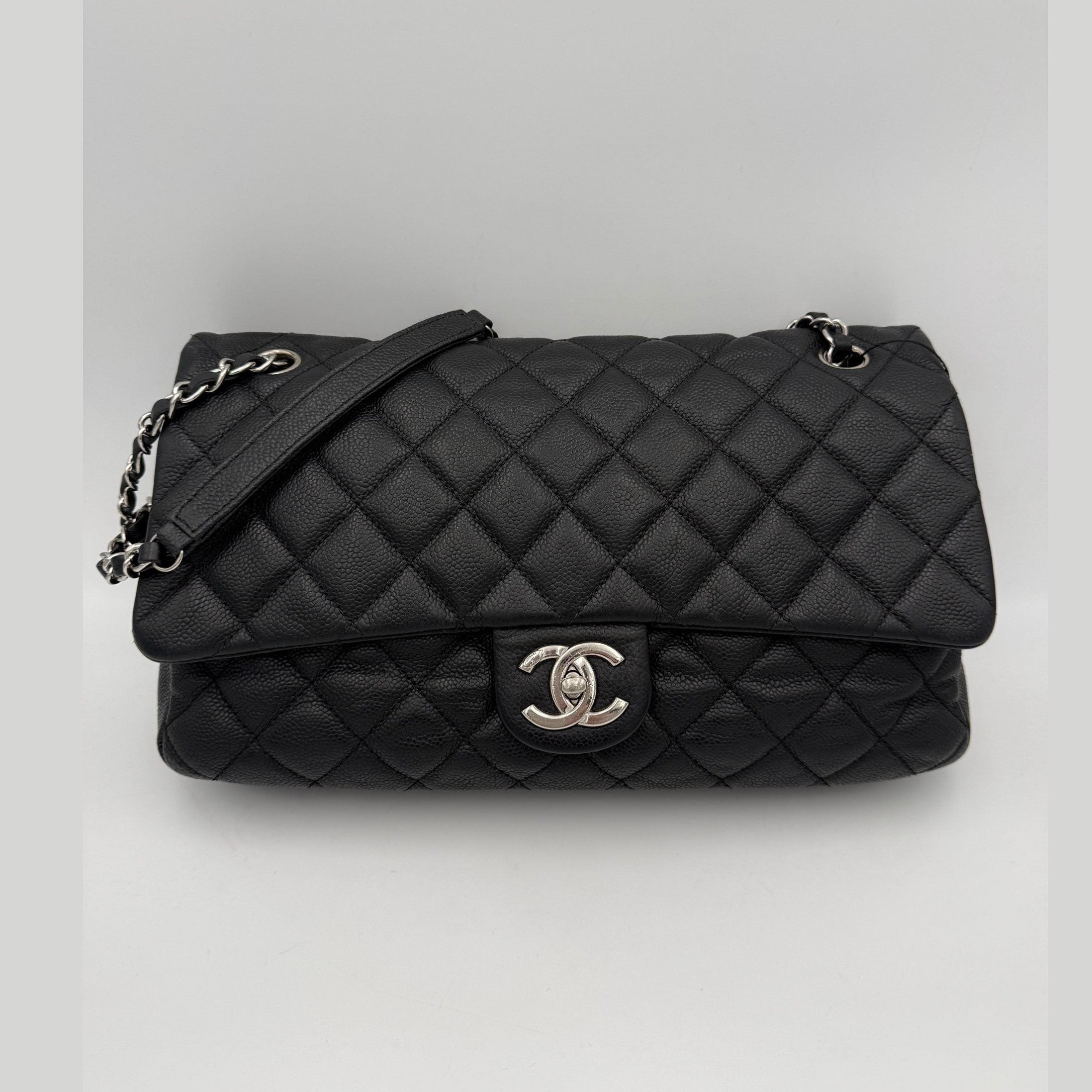 Chanel CHANEL Timeless Classique “ZIP FLAP BAG” Handbag