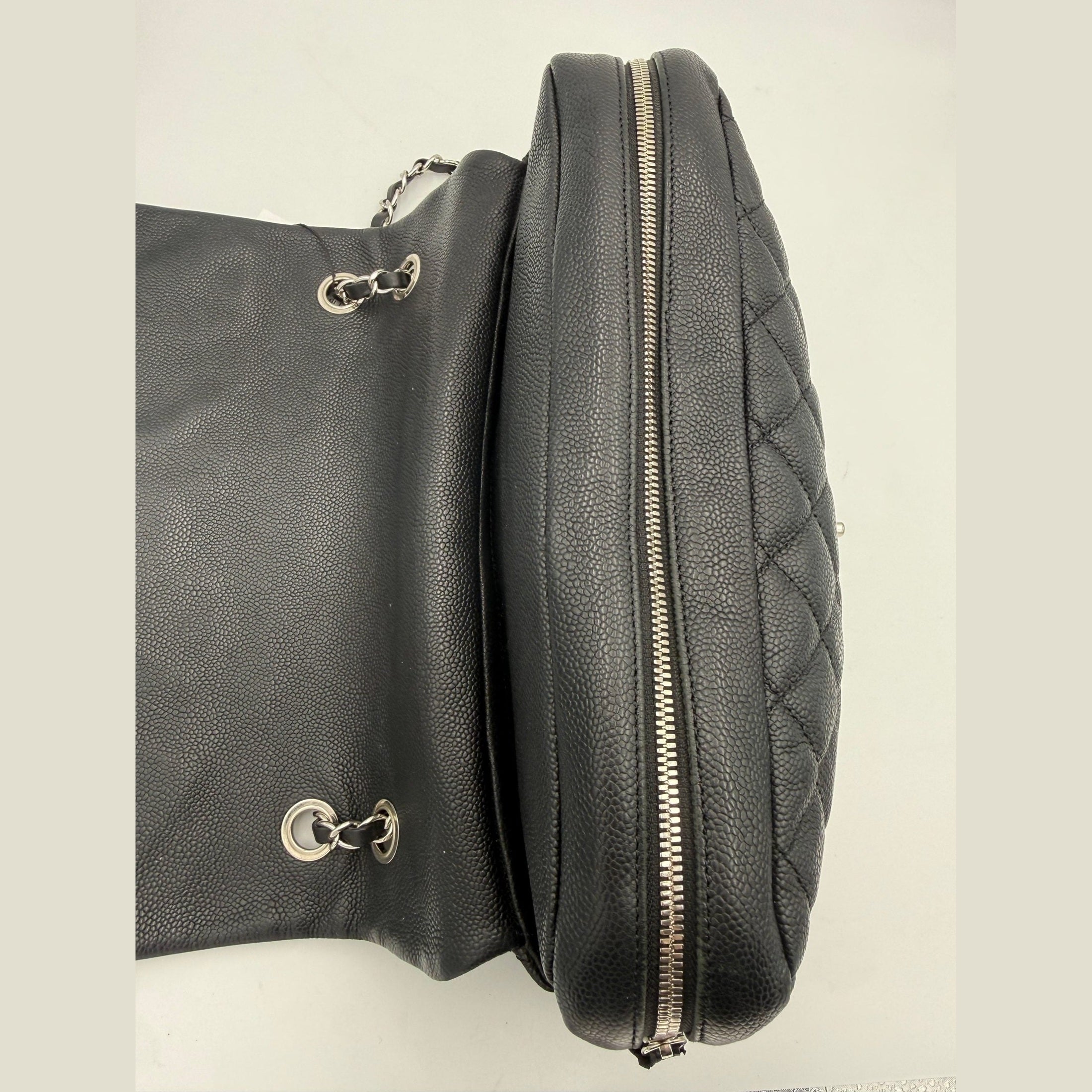 Chanel CHANEL Timeless Classique “ZIP FLAP BAG” Handbag