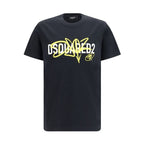 Dsquared² Black Cotton T-Shirt