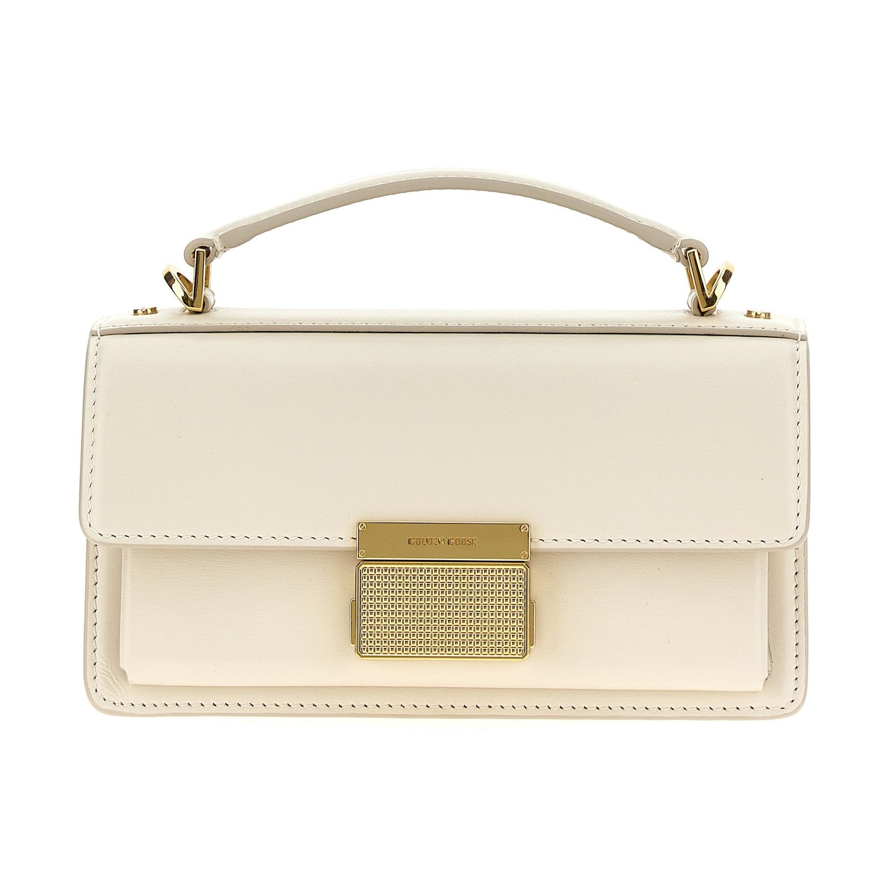 Golden Goose White Cowhide Handbag
