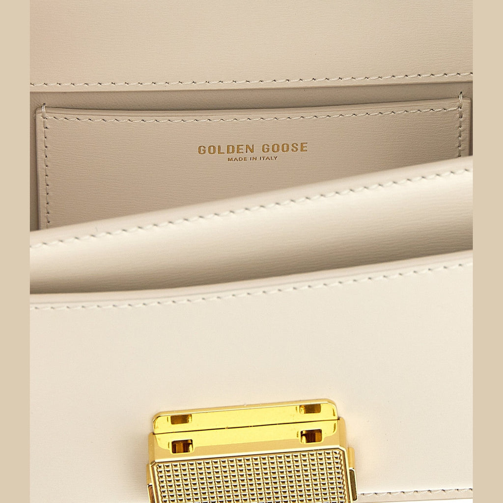 Golden Goose White Cowhide Handbag