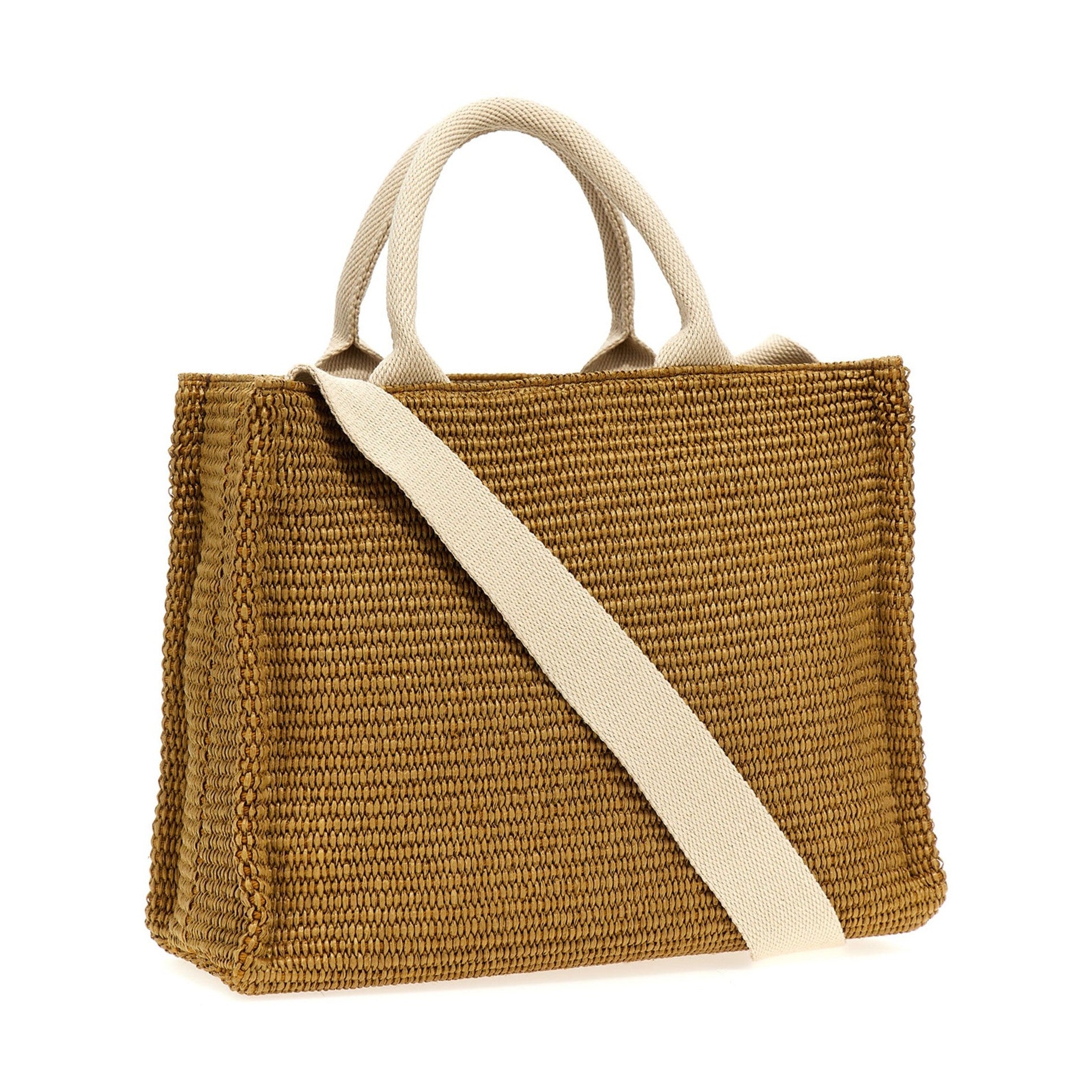 Marni Beige Cotton Tote Bag