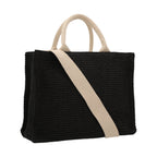 Marni Black Cotton Tote Bag