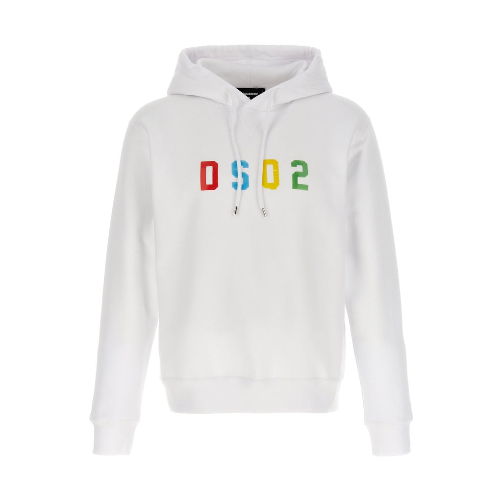 Dsquared² White Cotton Sweatshirt