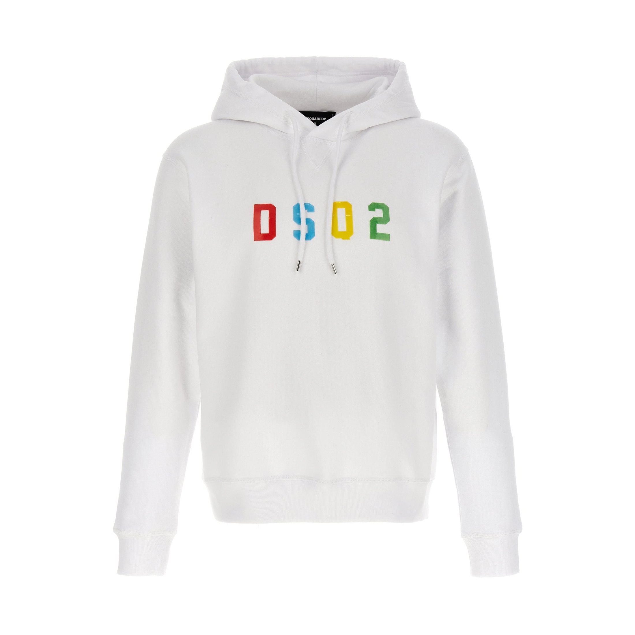 Dsquared² White Cotton Sweatshirt
