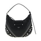 Jimmy Choo White Lamb Leather Shoulder Bag