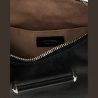 Jimmy Choo White Lamb Leather Shoulder Bag