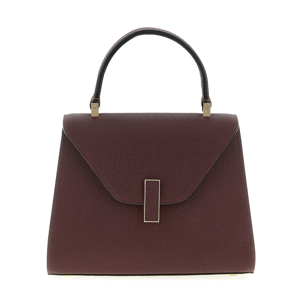 Valextra Bordeaux Calfskin Handbag