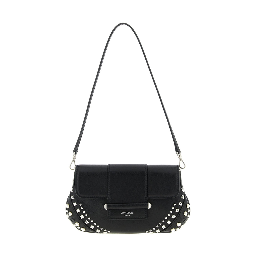 Jimmy Choo Black Lamb Leather Cardholder