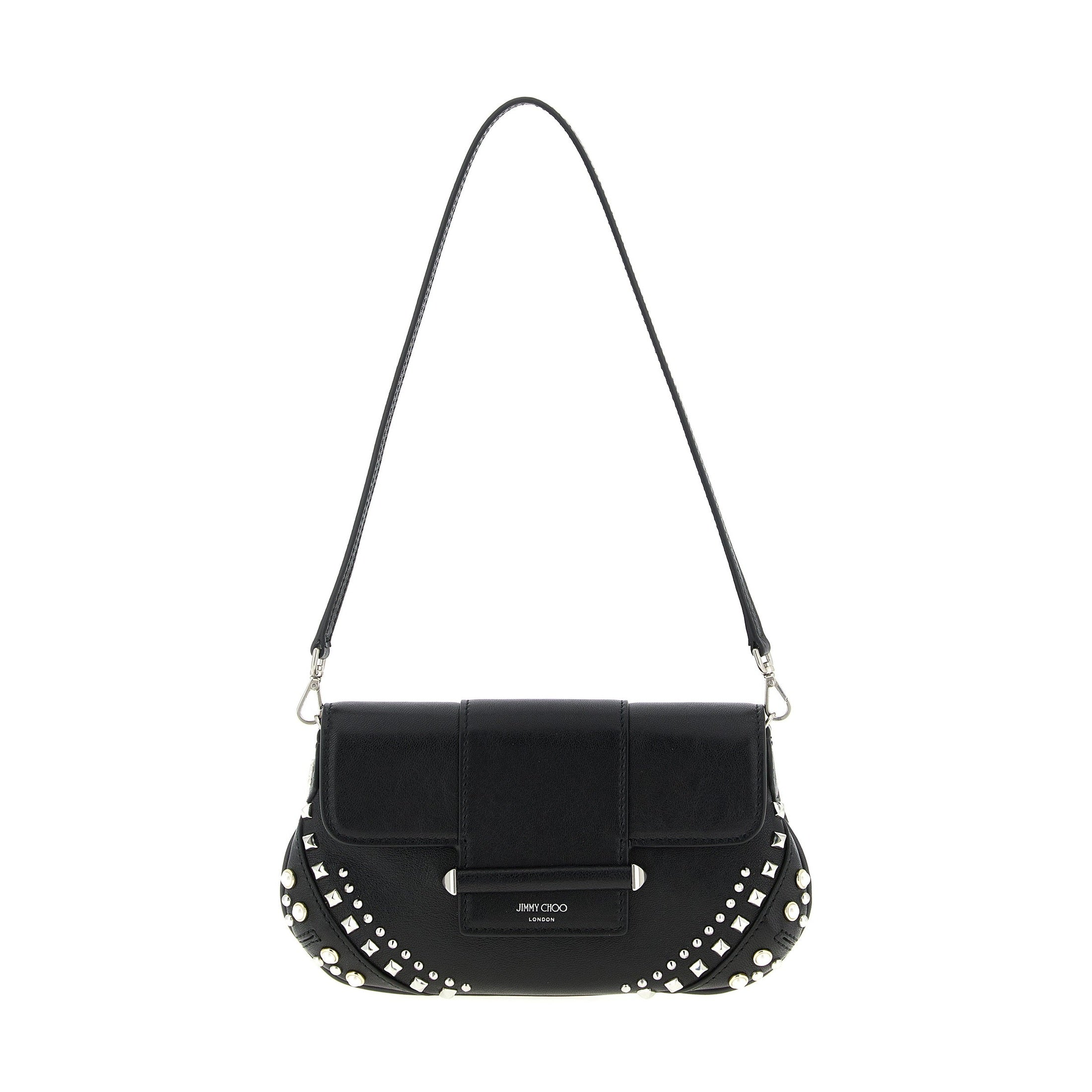 Jimmy Choo Black Lamb Leather Cardholder